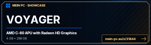 PC-Showcase VOYAGER von MetaKnight87 auf MEIN PC