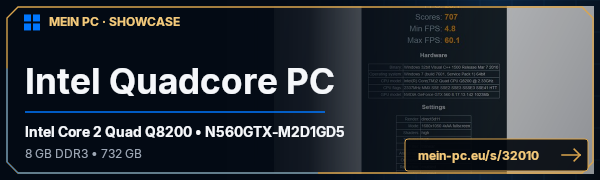 PC-Showcase Intel Quadcore PC von MXn00b auf MEIN PC