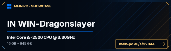 PC-Showcase IN WIN-Dragonslayer von leon3103 auf MEIN PC