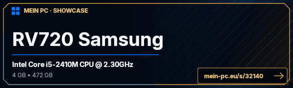 PC-Showcase RV720 Samsung von Assasin auf MEIN PC