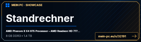 PC-Showcase Standrechner von Kashan auf MEIN PC
