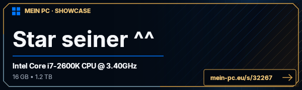 PC-Showcase Star seiner ^^ von StarChild68 auf MEIN PC