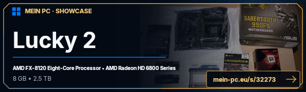 PC-Showcase Lucky 2 von BOOM auf MEIN PC