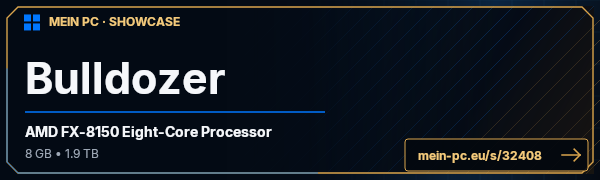 PC-Showcase Bulldozer von DEThomas8 auf MEIN PC