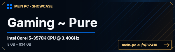 PC-Showcase Gaming ~ Pure von Enemvy auf MEIN PC
