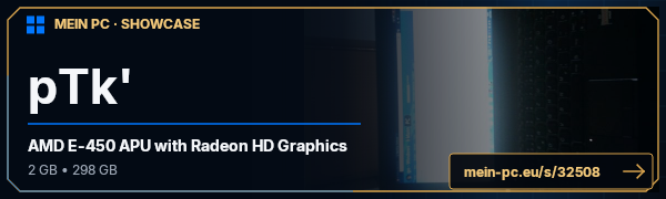 PC-Showcase pTk' von pTk' auf MEIN PC