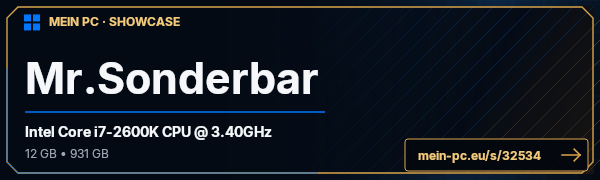PC-Showcase Mr.Sonderbar von Placebo87 auf MEIN PC