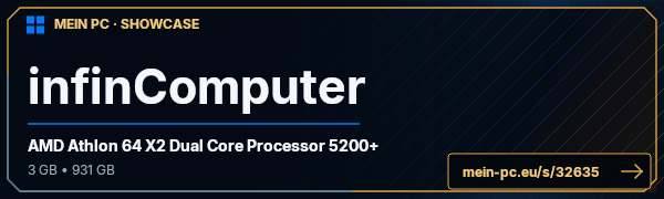 PC-Showcase infinComputer von infinart. auf MEIN PC