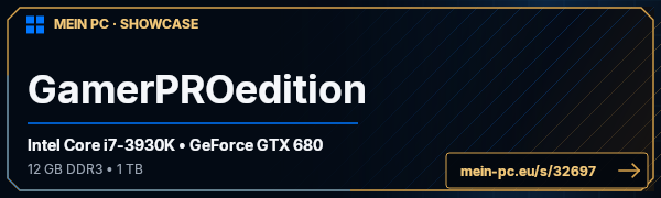 PC-Showcase GamerPROedition von FendtVario939 auf MEIN PC