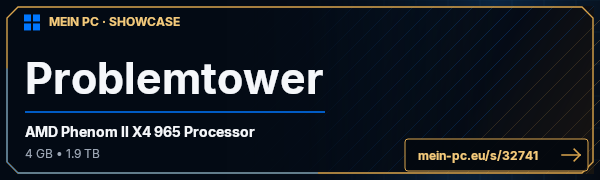 PC-Showcase Problemtower  von stipi19 auf MEIN PC