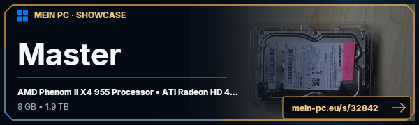 PC-Showcase Master von TheCorporateEdition auf MEIN PC