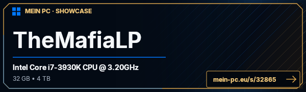 PC-Showcase TheMafiaLP von TheMafiaLP auf MEIN PC