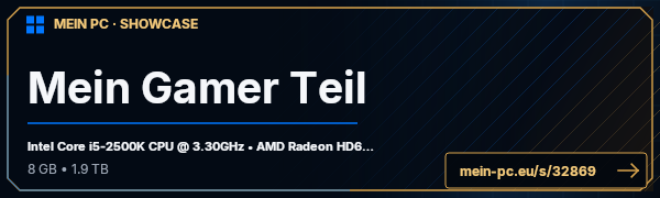 PC-Showcase Mein Gamer Teil von iBreX auf MEIN PC