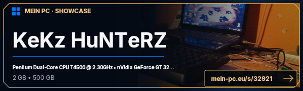 PC-Showcase KeKz HuNTeRZ von Dommex3 auf MEIN PC