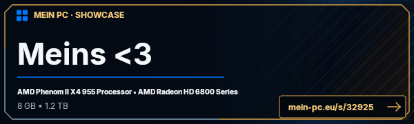 PC-Showcase Meins <3 von Fachpersonal123 auf MEIN PC
