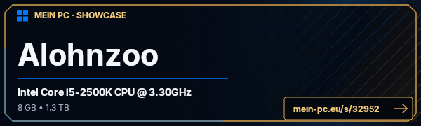 PC-Showcase Alohnzoo von Alohnz00boii auf MEIN PC