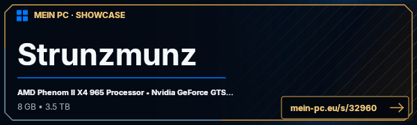 PC-Showcase Strunzmunz von Silverrider auf MEIN PC