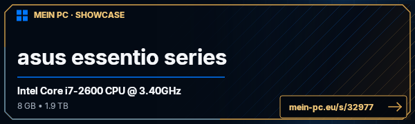 PC-Showcase asus essentio series von lalelu22 auf MEIN PC