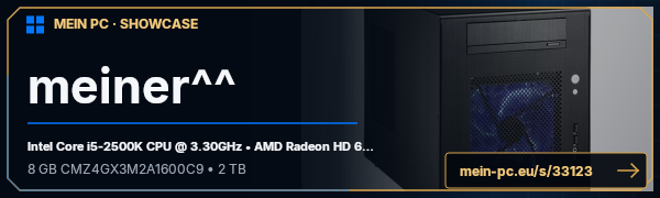 PC-Showcase meiner^^ von fazerlein auf MEIN PC