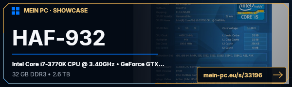 PC-Showcase HAF-932 von Hartkor auf MEIN PC