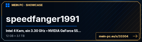 PC-Showcase speedfanger1991 von speedfanger1991 auf MEIN PC