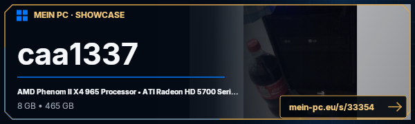PC-Showcase caa1337 von caa1337 auf MEIN PC