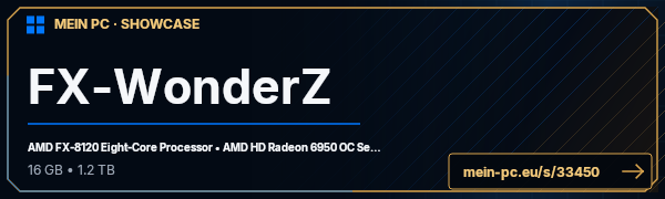 PC-Showcase FX-WonderZ von Wonderz auf MEIN PC