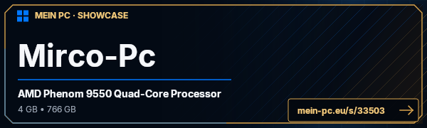 PC-Showcase Mirco-Pc von amd4fun-Rynkk auf MEIN PC