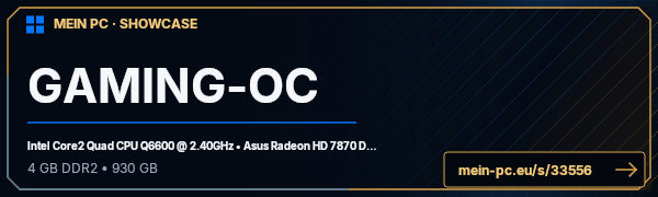 PC-Showcase GAMING-OC von m0rd3rc4 auf MEIN PC