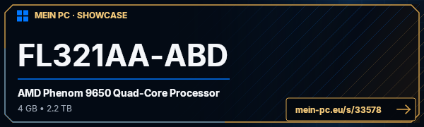 PC-Showcase FL321AA-ABD von N3o_Bust3r auf MEIN PC
