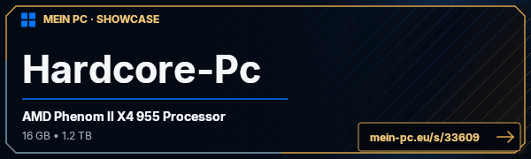 PC-Showcase Hardcore-Pc von acroma89 auf MEIN PC