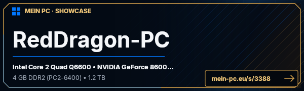 PC-Showcase RedDragon-PC von RedDragon auf MEIN PC