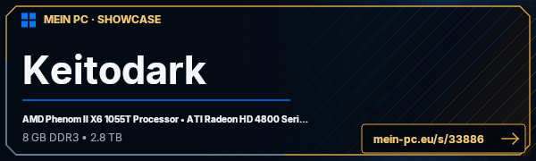 PC-Showcase Keitodark von Keitodark auf MEIN PC
