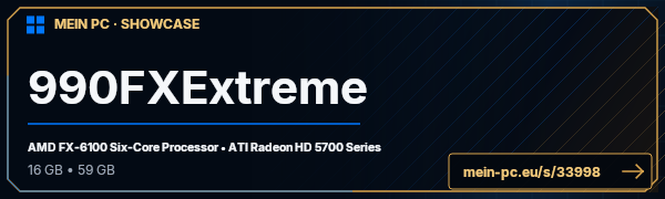 PC-Showcase 990FXExtreme von Spi´Kost auf MEIN PC