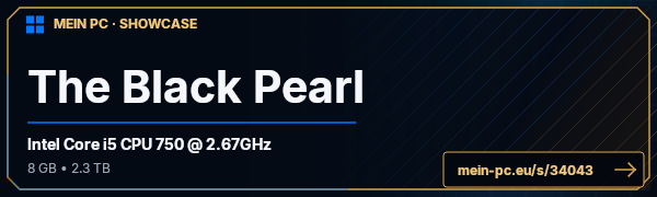 PC-Showcase The Black Pearl von Blackiceman75 auf MEIN PC