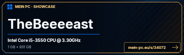 PC-Showcase TheBeeeeast von loscriminal auf MEIN PC