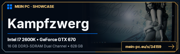 PC-Showcase Kampfzwerg von Kampfzwerg666 auf MEIN PC