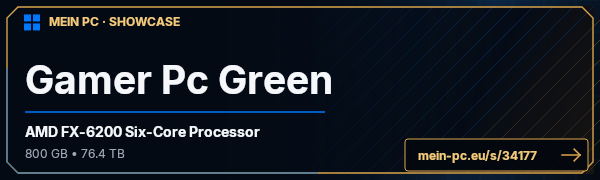 PC-Showcase Gamer Pc Green von jonas7107 auf MEIN PC