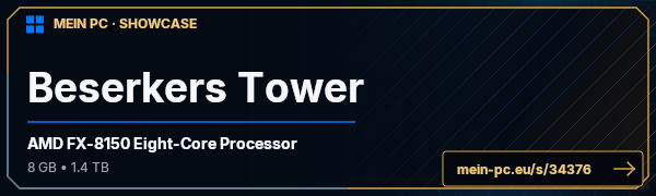 PC-Showcase Beserkers Tower von Beserker auf MEIN PC