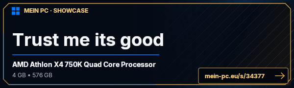 PC-Showcase Trust me its good von bobmarley123 auf MEIN PC