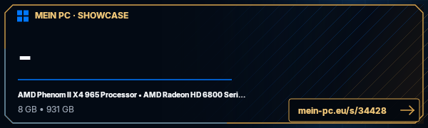 PC-Showcase - von nITRO auf MEIN PC