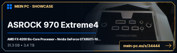 PC-Showcase ASROCK 970 Extreme4 von Samsonetty auf MEIN PC