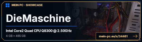PC-Showcase DieMaschine von CoffeeDrunken auf MEIN PC