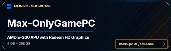 PC-Showcase Max-OnlyGamePC von Nightlifex3 auf MEIN PC