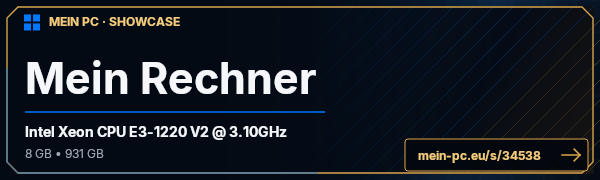 PC-Showcase Mein Rechner von Leaked10 auf MEIN PC