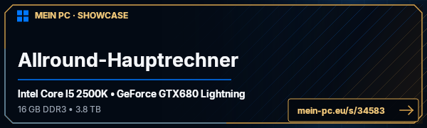 PC-Showcase Allround-Hauptrechner von Scrapix auf MEIN PC