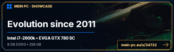 PC-Showcase Evolution since 2011 von BORNI79 auf MEIN PC