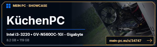 PC-Showcase KüchenPC von BORNI79 auf MEIN PC