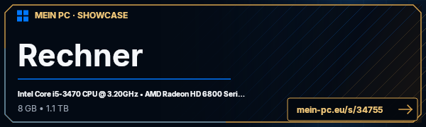 PC-Showcase Rechner von von_Ultimo! auf MEIN PC