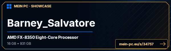PC-Showcase Barney_Salvatore von Dyedsoul95 auf MEIN PC